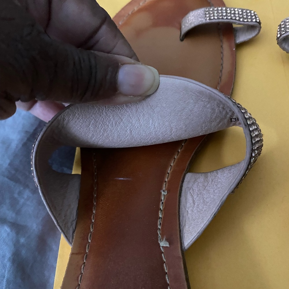 Rose gold copper slides